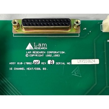 LAM Research 810-17082-001 16 Channel Heat/Cool PCB